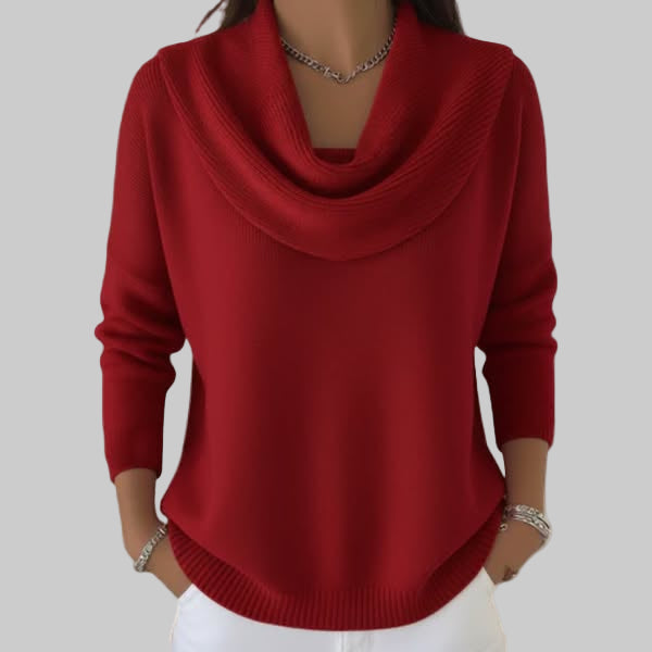 Teresa | Elegant Cowl Neck Sweater