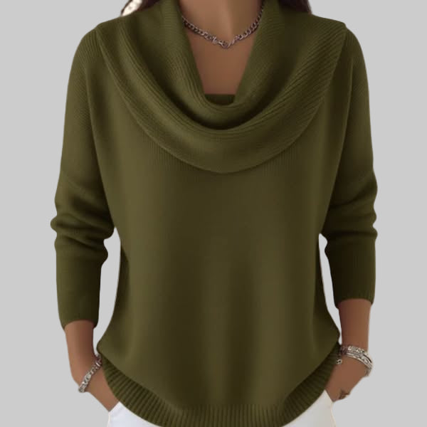 Teresa | Elegant Cowl Neck Sweater
