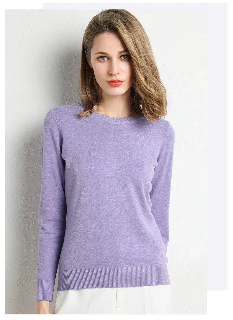 Evelyn | Essential Wool Comfort Jumper