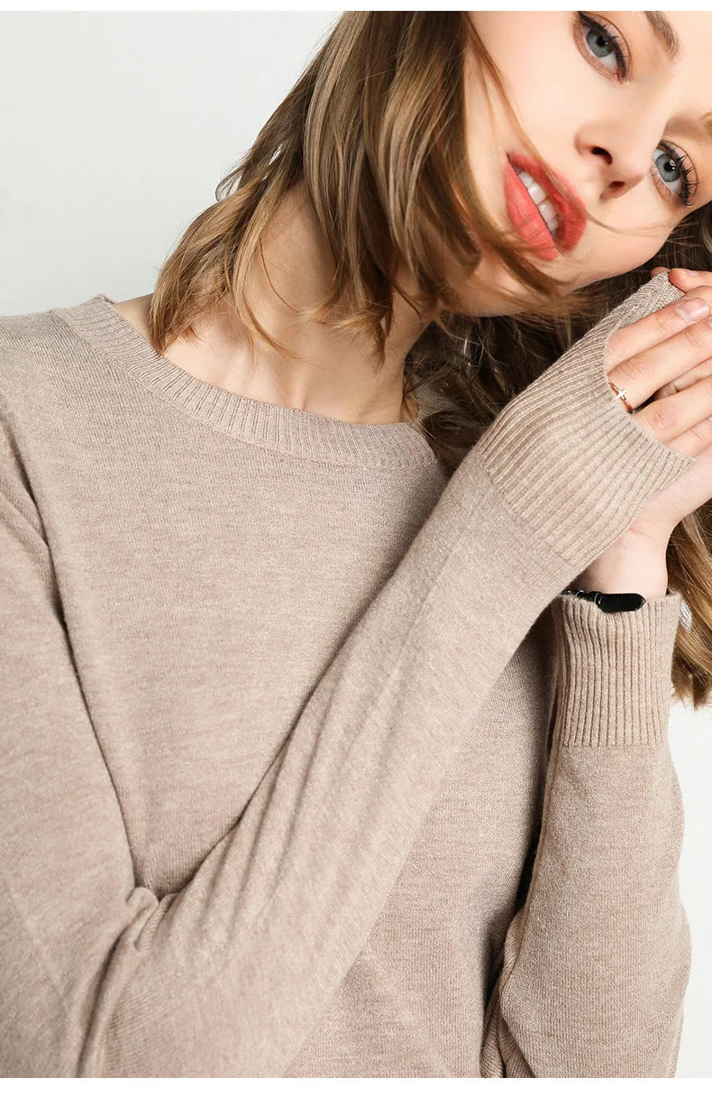 Evelyn | Essential Wool Comfort Jumper
