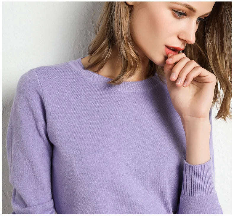 Evelyn | Essential Wool Comfort Jumper