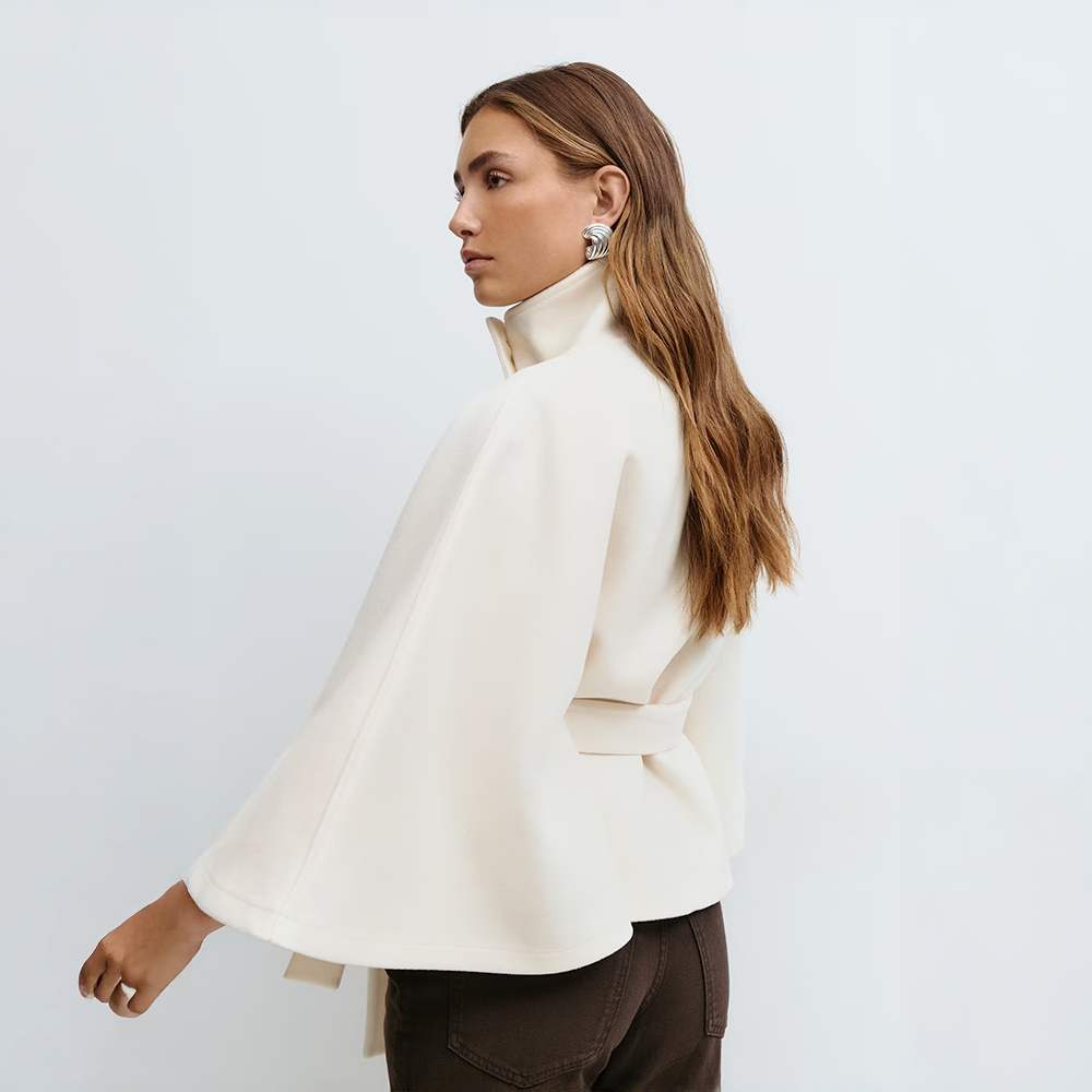 Loreza | Timeless Cape Coat