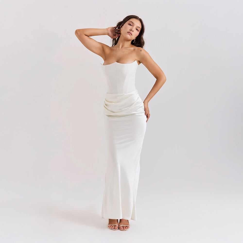 Elena | Strapless Dress
