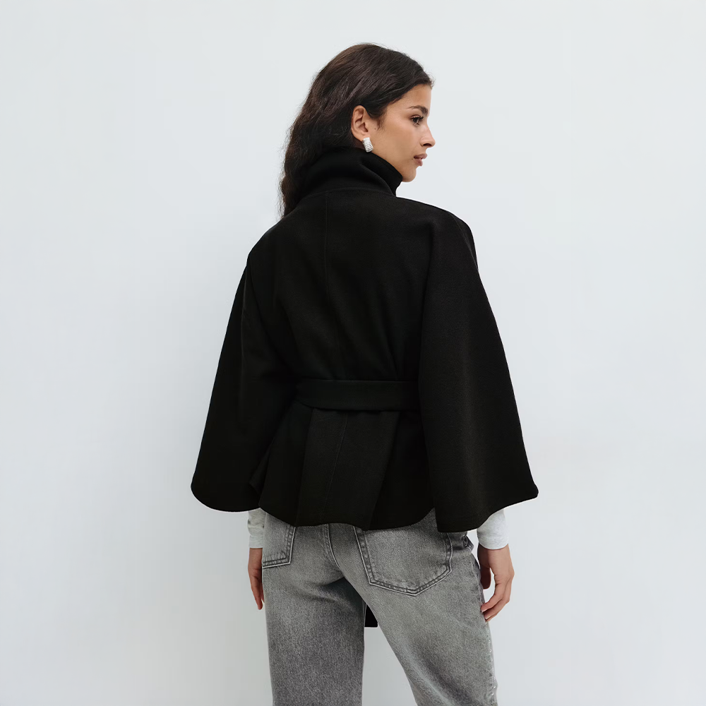 Loreza | Timeless Cape Coat