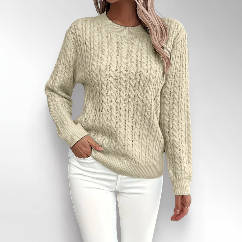 Bernila | Elegant Cable Knit Jumper