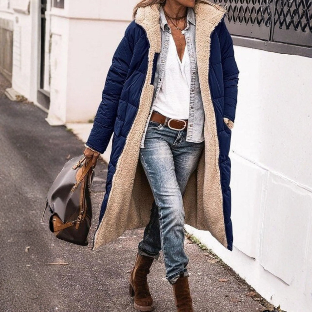 Laluna | Elegant Reversible Coat