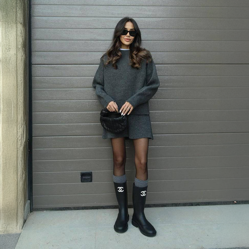 Violet | Knit Set