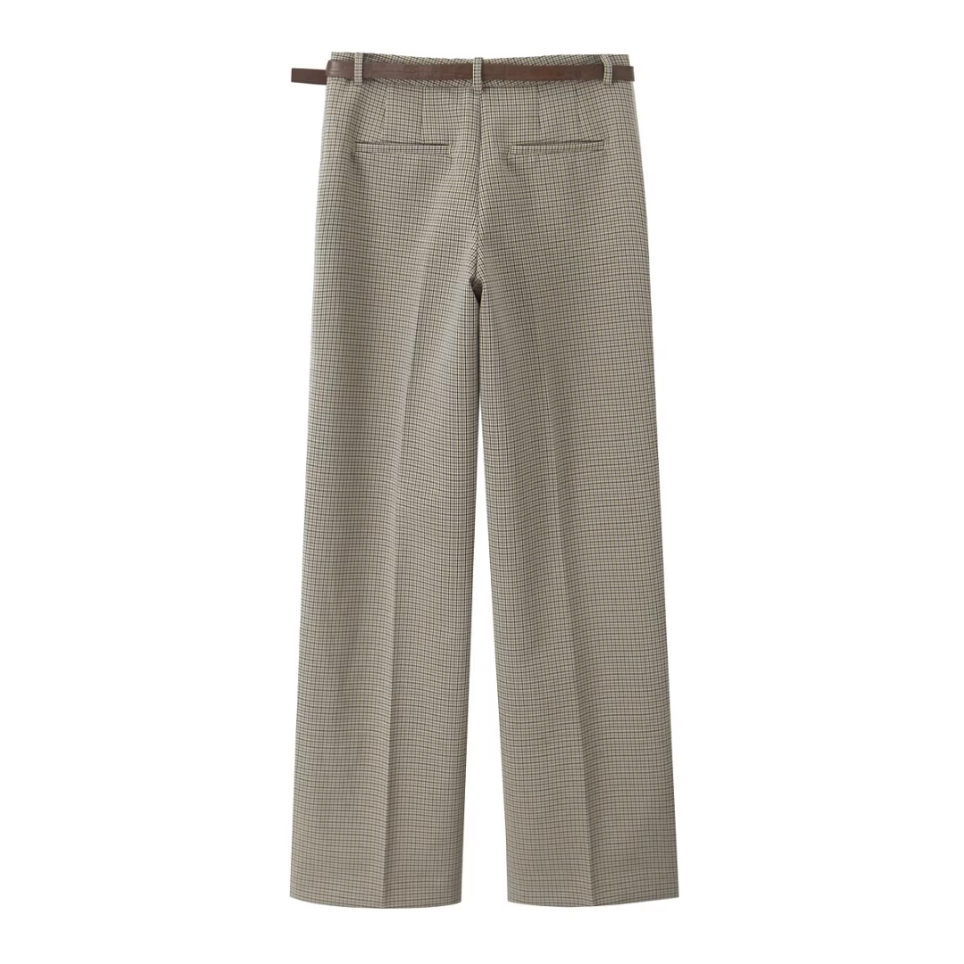 Victoire | Classic Checkered Pants