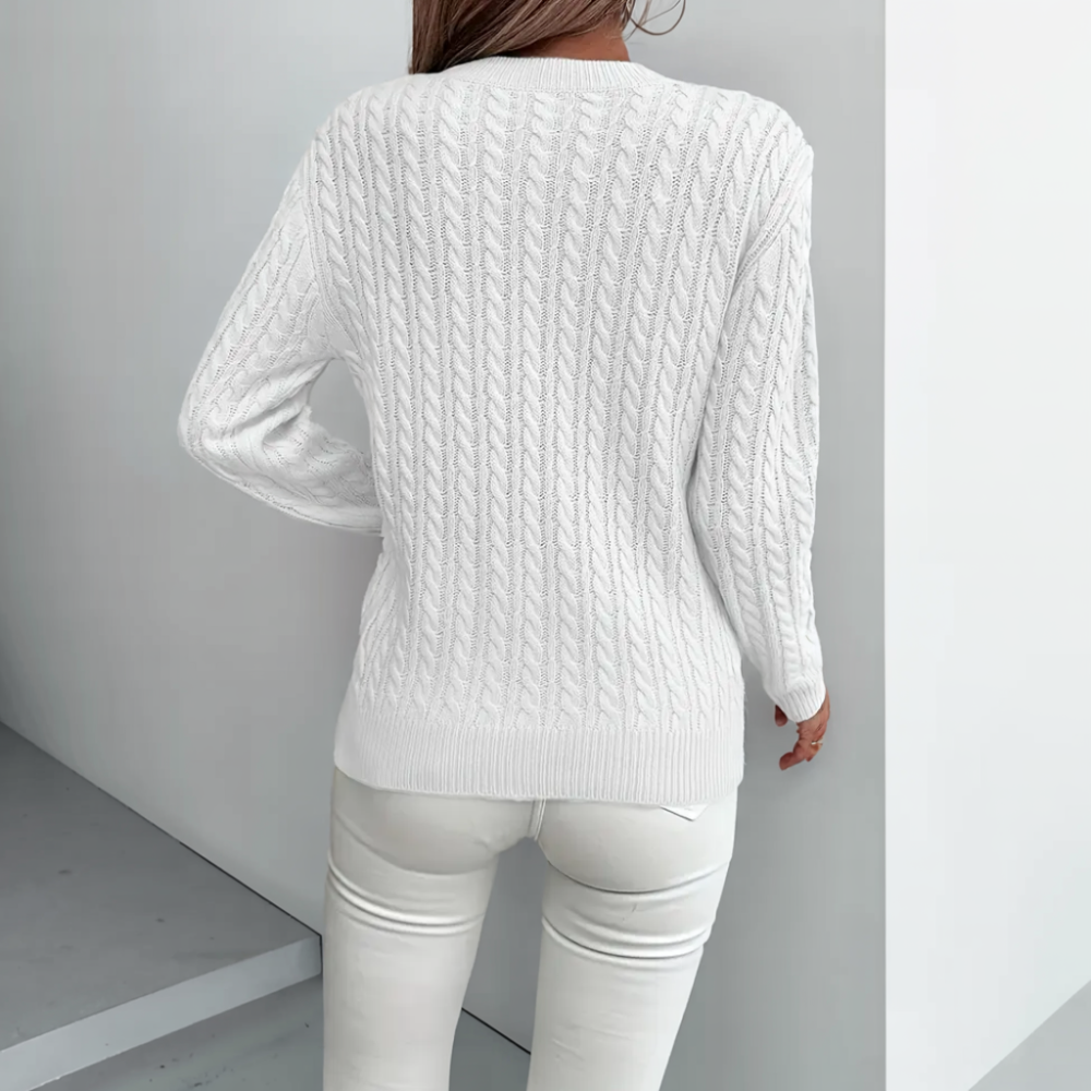 Bernila | Elegant Cable Knit Jumper