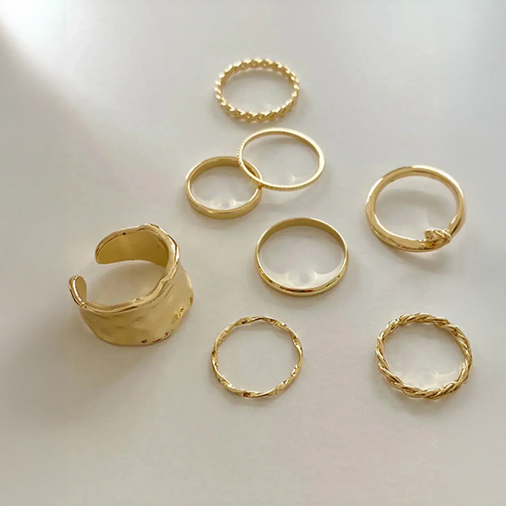 Lorienna | Set of Minimalist and Elegant Rings