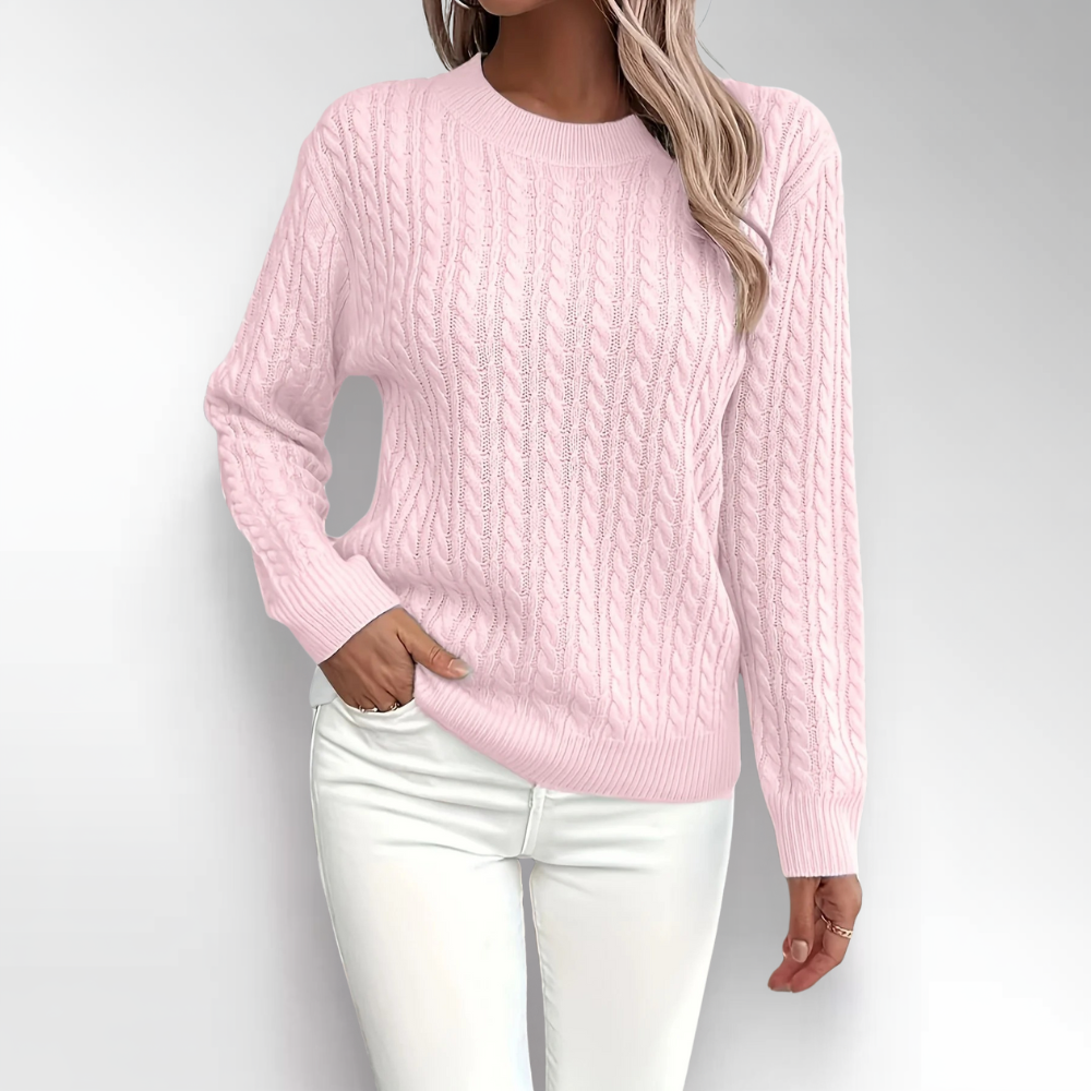 Bernila | Elegant Cable Knit Jumper