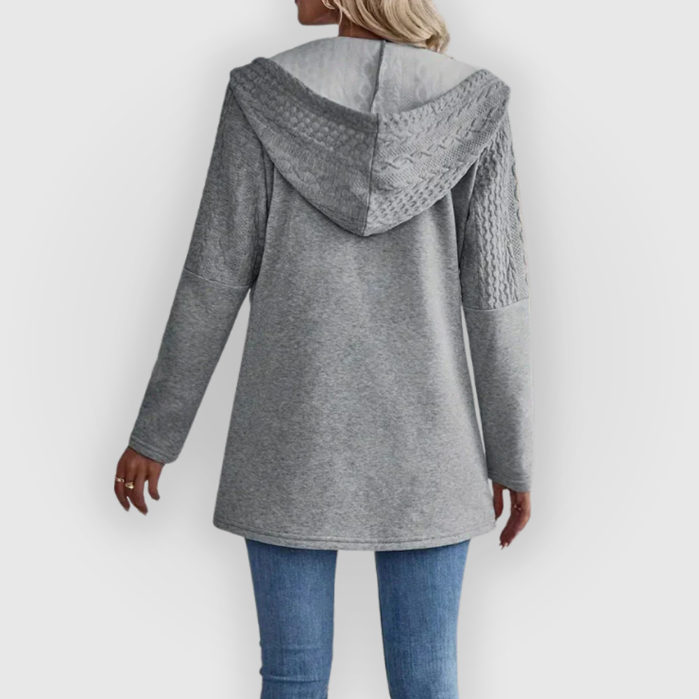 Plume | Hoodie with Zipper