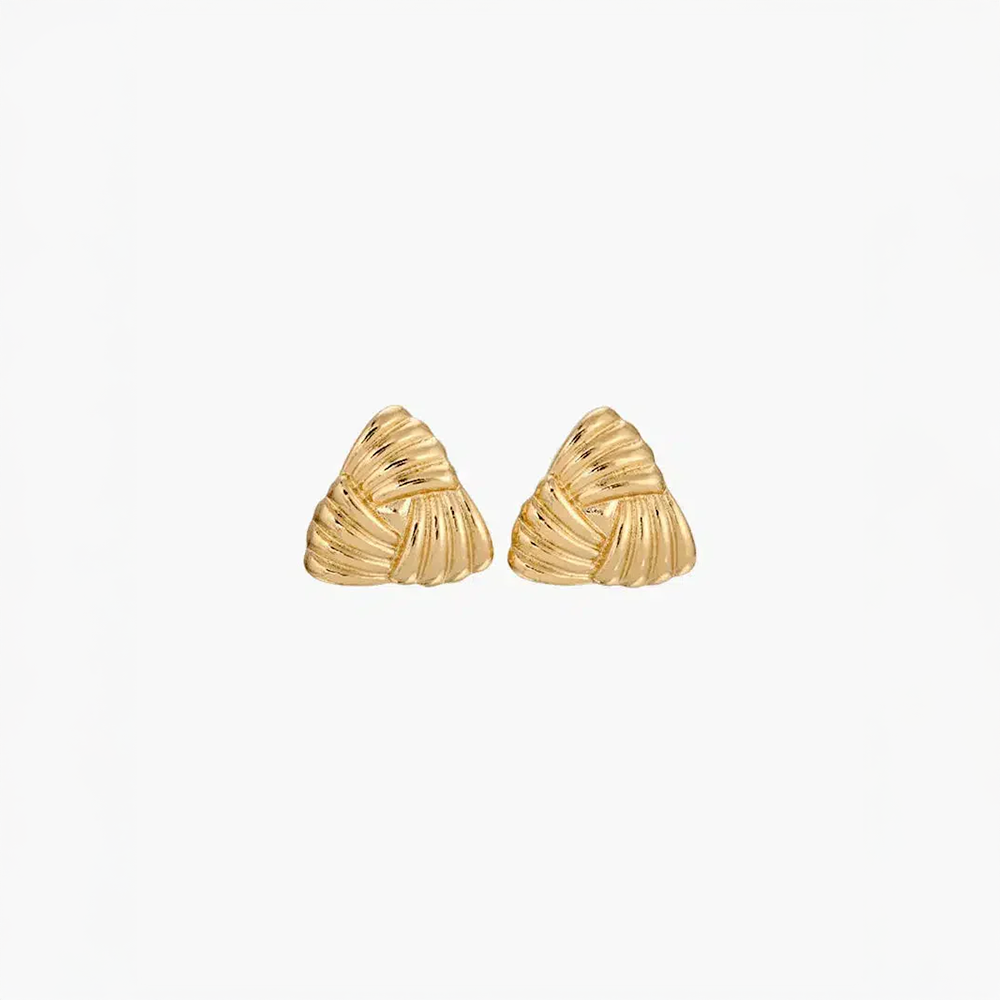 Beloria | Vintage-Inspired Triangle Earrings