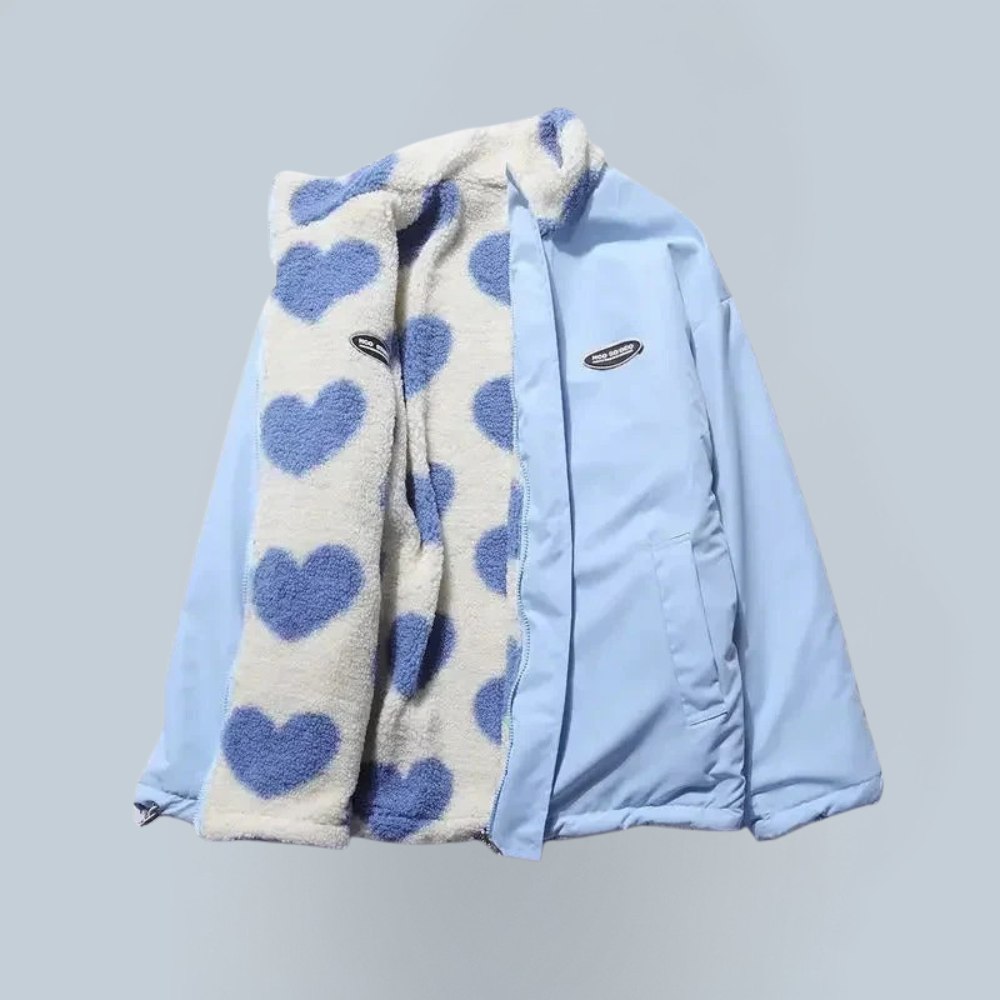 Ava | Reversible Heart Jacket