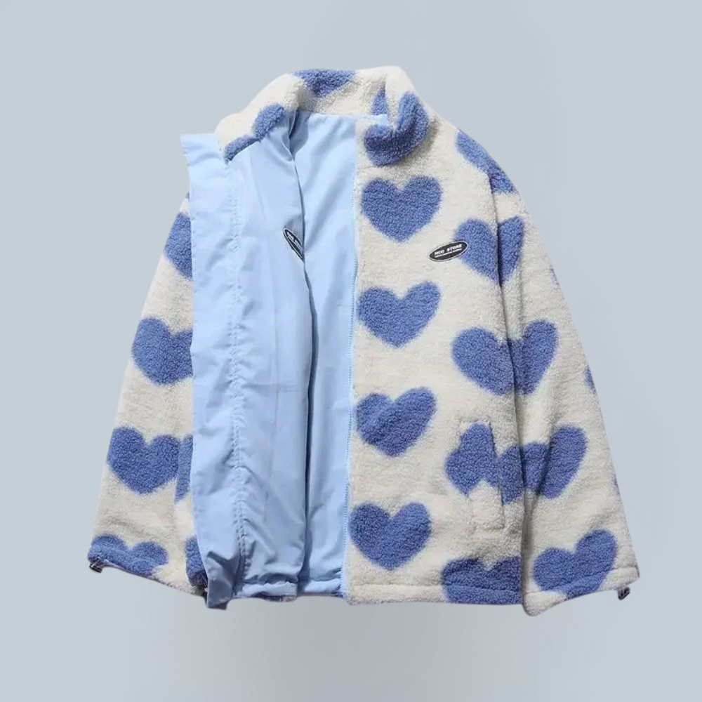 Ava | Reversible Heart Jacket