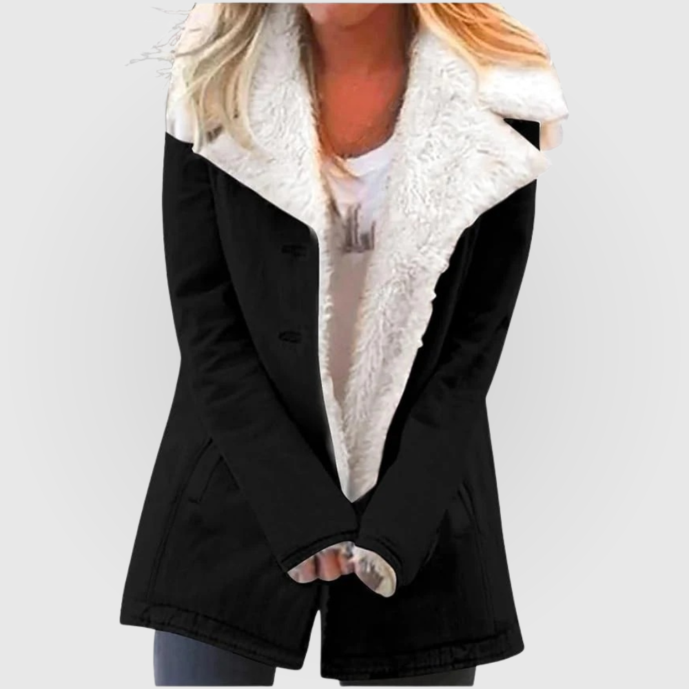 Zayna | Comfortable Long Sleeve Coat