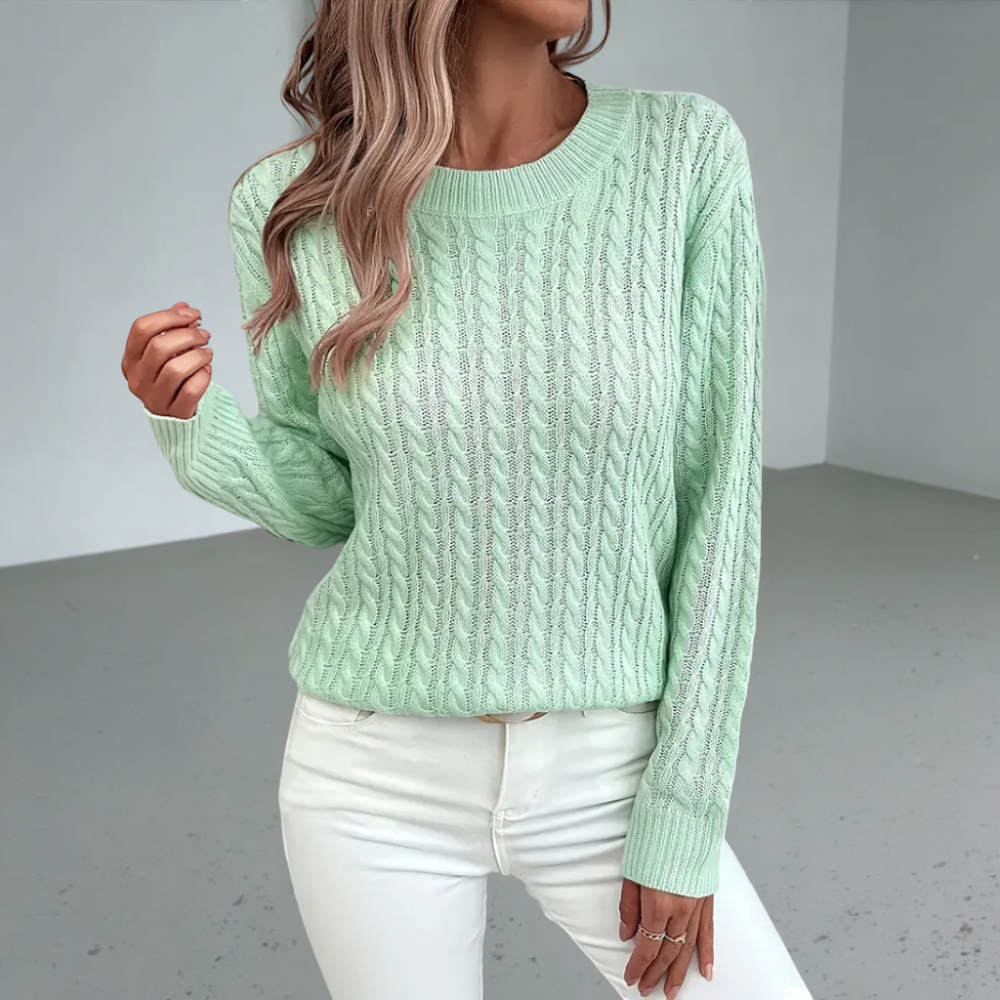 Bernila | Elegant Cable Knit Jumper
