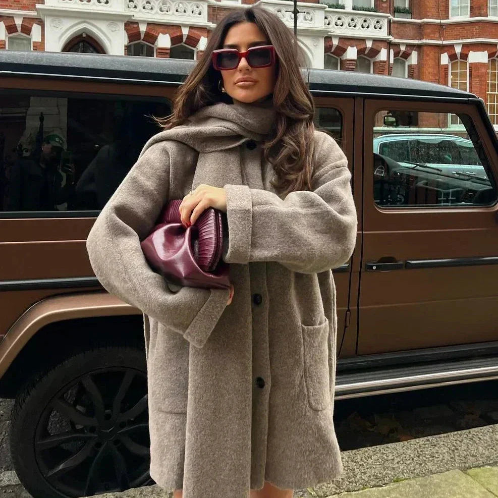 Elisa | Scarf Coat