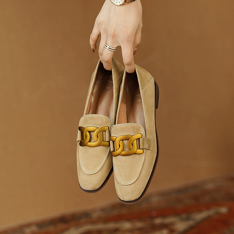 Evelyn | Leather Moccasins for Women