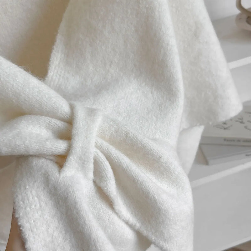 Jocelyna | Knotted Wrap Scarf