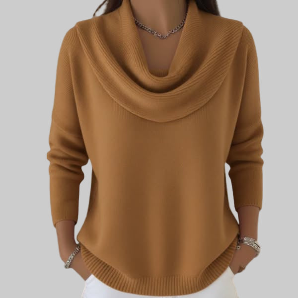 Teresa | Elegant Cowl Neck Sweater