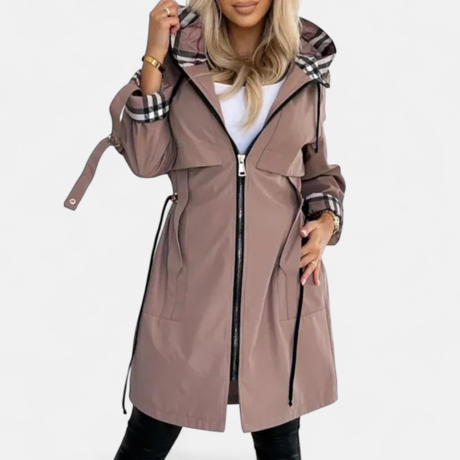 Orla | Windproof Zip Coat